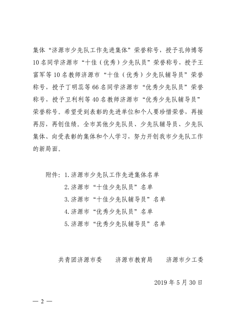 定定济青联字4号 关于表彰济源市第十八届十佳（优秀）少先队员、_01.png